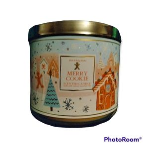 Merry cookie 3 wick candle